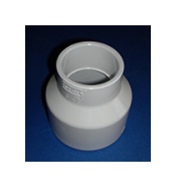 2.5 x 2 Inch PVC Coupling Fitting - Image 1
