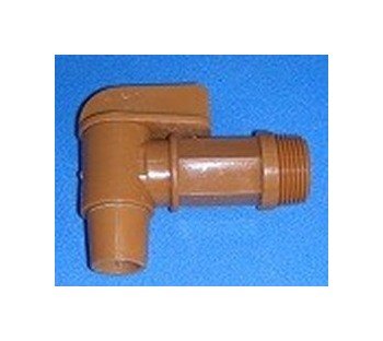 FlexPVC® 3/4 Inch MNPT PVC Faucet Valve - Image 1