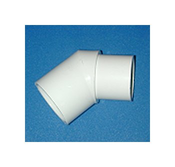 DURA 1.25 Inch 45 Degree PVC Elbow - Image 1