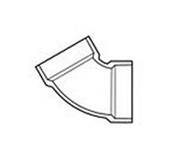2 Inch PVC DWV Elbow - 60 Degree Angle - Image 1