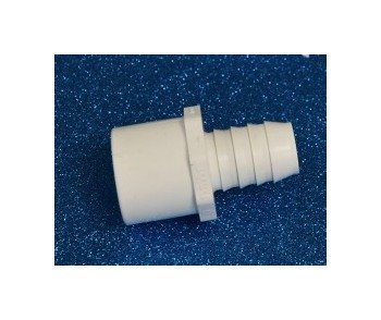 1 Inch PVC Barb Adapter Fitting - Image 1