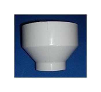6x4 PVC DWV Coupler with Slip Socket Connection - Image 1