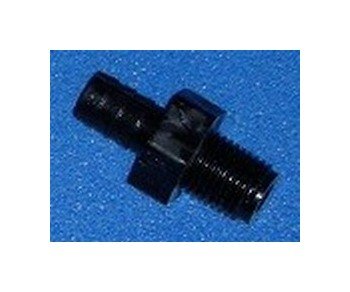 FlexPVC® 1/8 Inch PVC Barb Adapter Fitting - Image 1
