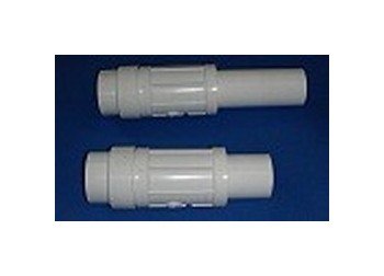4" PVC Telescoping Coupler - Socket x Spigot Connection - Image 1