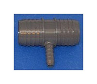 FlexPVC 2 x 2 x 1/2 Inch PVC Barb Tee Fitting