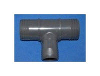 2 x 2 x 1.5 Inch PVC Barb Tee Fitting