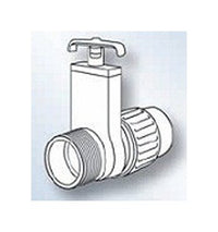 FlexPVC 1.5 Inch Male National Pipe Thread Gate Valve