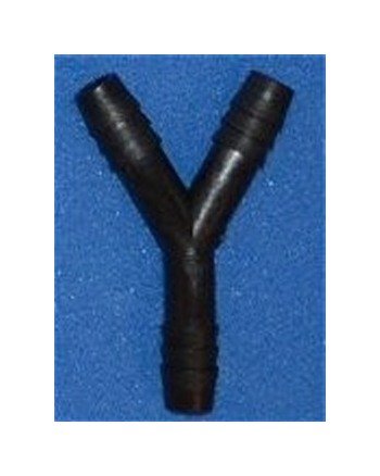 FlexPVC® 3/8 Inch PVC Barb Wye Connector - Image 1