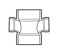 3x3x2x2 PVC DWV Tee Fitting