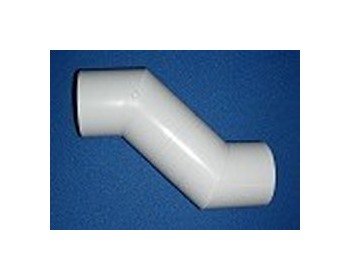 1.5" PVC Dogleg Elbow with 2.5" Offset - Image 1
