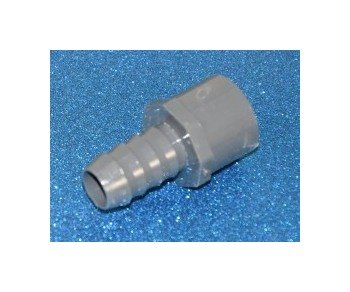 3/4 Inch PVC Barb Adapter Fitting - USA Made - Image 1