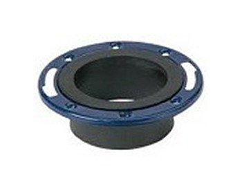 FlexPVC® PVC DWV Closet Flange for 3 and 4 Inch Pipe - Image 1