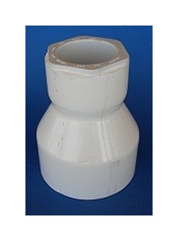 FlexPVC 6 x 2 Inch PVC Coupling Fitting - Image 1