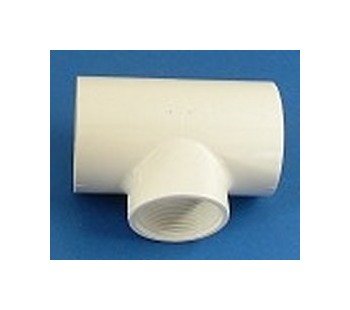 2x2x1.5 in Reducing Tee PVC Fitting - Image 1