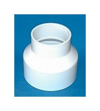 8 Inch x 6 Inch PVC DWV Slip Socket Coupler