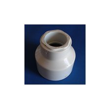 FlexPVC® 3 x 1-1/2 Inch PVC Coupling Fitting - Image 1