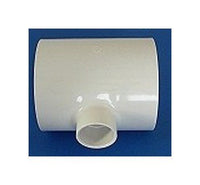 4x4x1.25 Inch PVC Reducing Tee Fitting