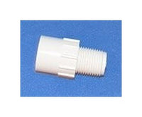 1/2 in BSPT x 1/2 in Slip Socket PVC Adapter Fitting