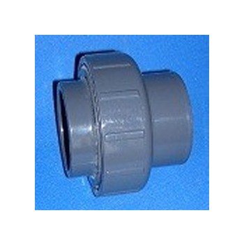 25 x 25 mm DIN PVC Metric Union with Fluorocarbon Seal - Image 1