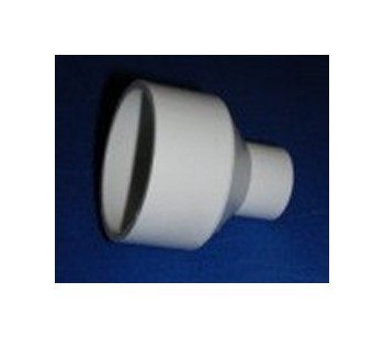 1-1/2 x 1/2 Inch PVC Slip Socket Coupling Fitting - Image 1