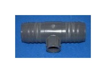 1.5 Inch PVC Barb Tee Fitting - Image 1