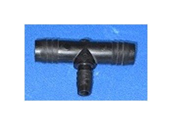 FlexPVC 5/8 Inch PVC Barb Tee Fitting - Image 1