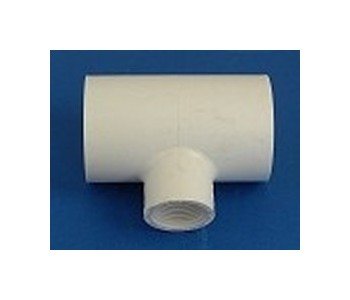 1.5" PVC Reducing Tee Fitting with Female Pipe Thread (FPT) - Image 1