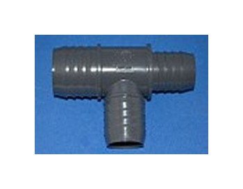 FlexPVC® 2x1.5x1.5 in PVC Barb Tee Fitting - Image 1