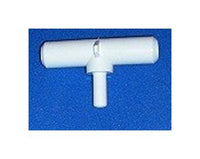 FlexPVC® 3/4 x 3/8 Inch PVC Barb Tee Fitting