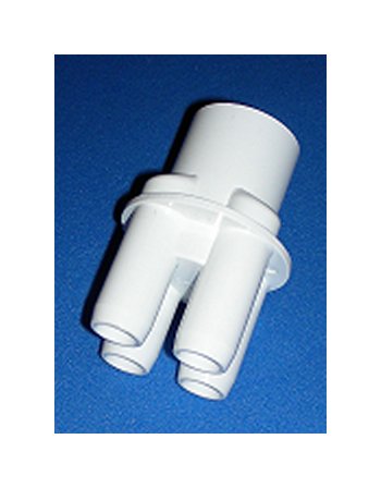 FlexPVC 1 Inch Slip Socket and 3/4 Inch Barb Size PVC Manifold - Image 1