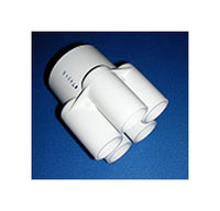 FlexPVC® 2" Input 5 Port PVC Distribution Wye