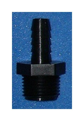 3/8 Inch PVC Barb Adapter Fitting - Image 1