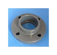 3 Inch PVC Flange, Sch 80 Gray, Solid, USA-Made