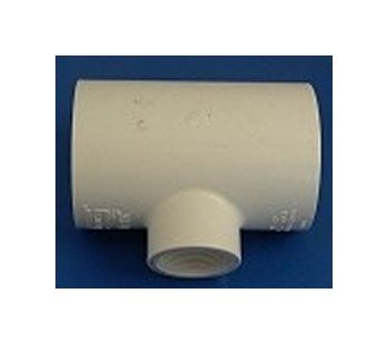 6x6x3 Inch PVC Reducing Tee Fitting - Image 1