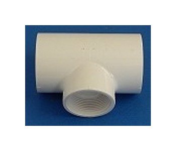 DURA 1.5x1.5x1 FPT PVC Reducing Tee Fitting - Image 1
