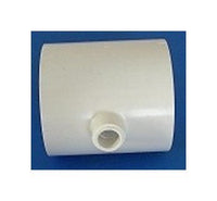 4x4x1/2 Inch PVC Reducing Tee Fitting