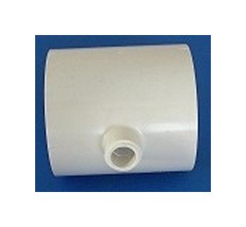 4x4x1/2 Inch PVC Reducing Tee Fitting - Image 1