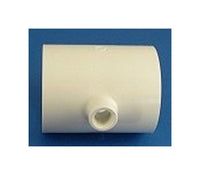 3x3x0.5 Female PVC Reducing Tee Fitting