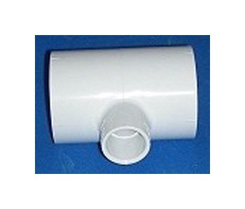 FlexPVC® 2 x 2 x 3/4 Inch PVC Reducing Tee Fitting - Image 1