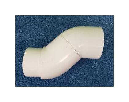 FlexPVC 3-Inch PVC Dogleg Elbow with 2.5-Inch Offset - Image 1