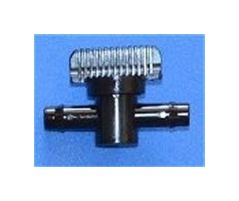 FlexPVC 1/2 Inch PVC Barb Valve for 0.500-0.530 in. ID Tubing - Image 1