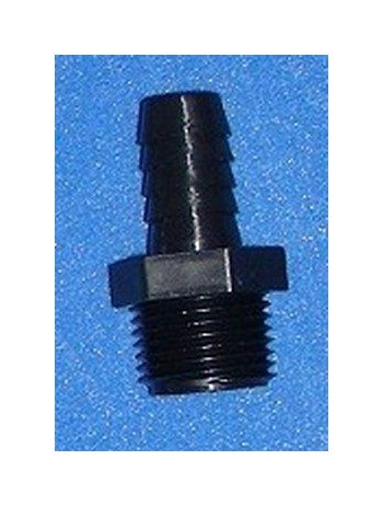 FlexPVC 1/2 Inch PVC Barb Adapter Fitting - Image 1