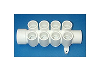 FlexPVC 3/4 in Slip Socket & 1.5 in Spigot PVC Manifold - Image 1