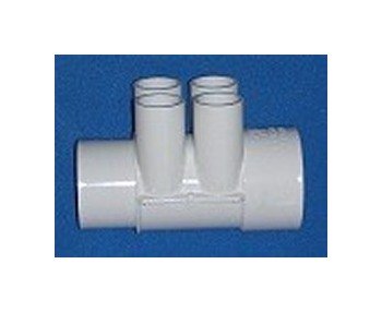 FlexPVC 2 Inch PVC Manifold with 4 Ports - Image 1