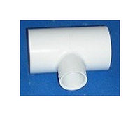 1.5 x 1.5 x 3/4 Inch PVC Reducing Tee Fitting