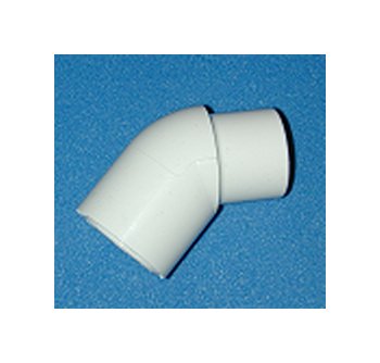 FlexPVC® 1 Inch 45-Degree PVC Elbow - Image 1
