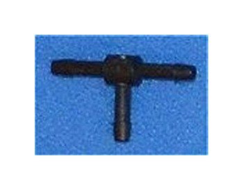1/8 Inch PVC Barb Tee Fitting - Image 1