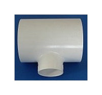 FlexPVC 4x4x2 Inch PVC Reducing Tee Fitting