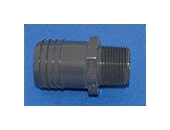 FlexPVC® 1-1/2 Inch PVC Industrial Barb/Insert Fitting - Image 1