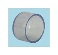 FlexPVC 1.5 in Clear PVC Pipe Cap
